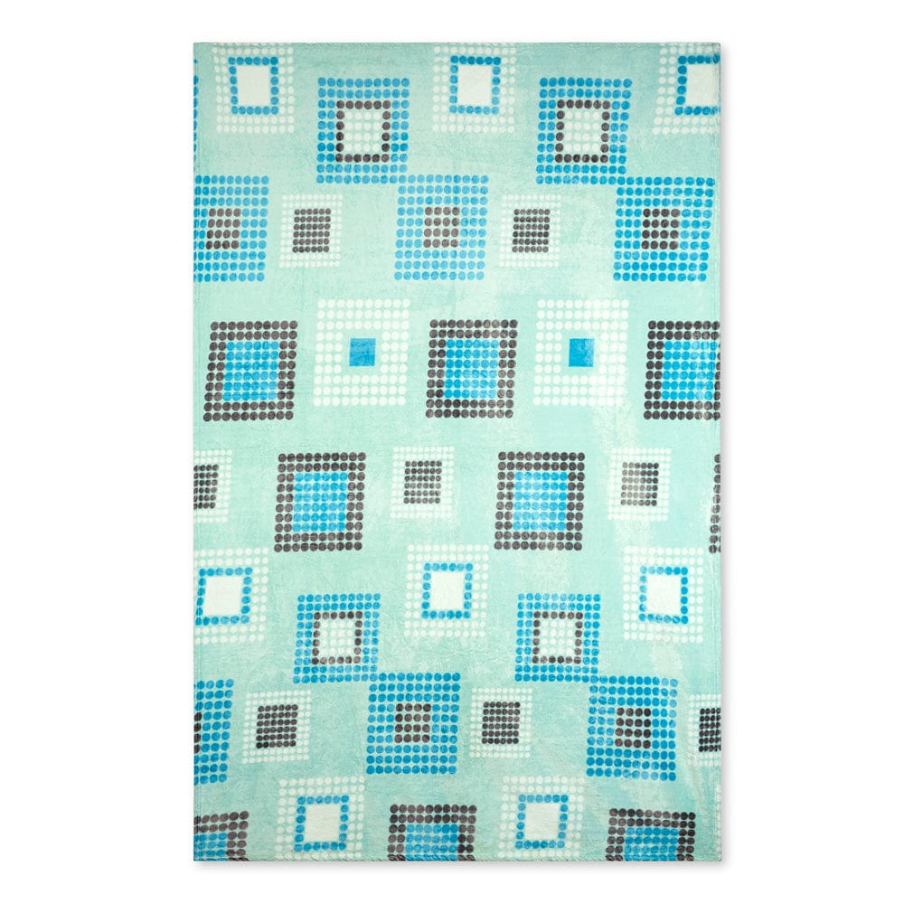 Tartan Printed Reversible Flannel AC / All season Blanket - Double