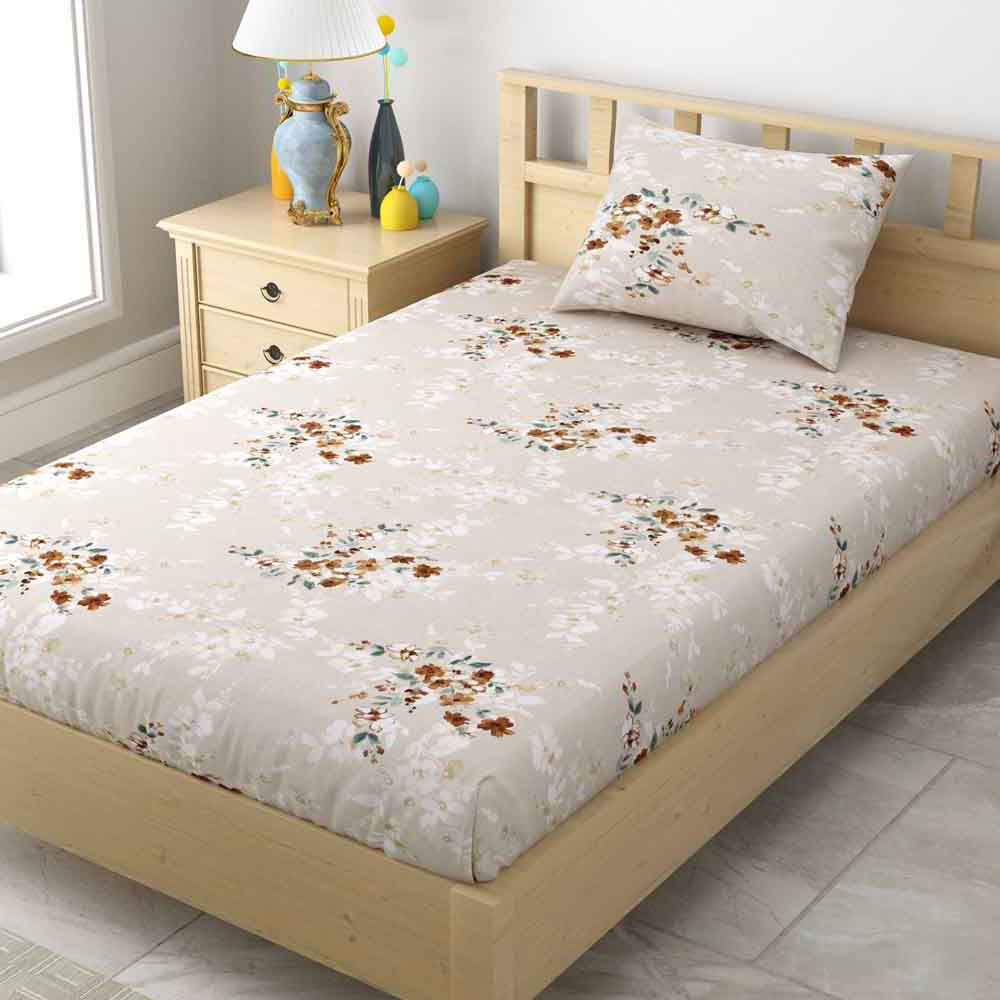Single Size 100% Cotton Bedsheet