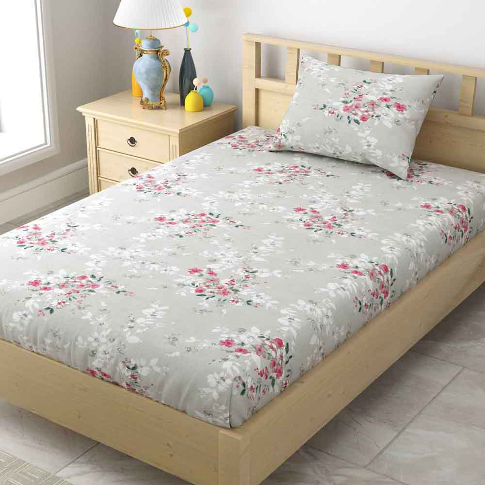 Single Size 100% Cotton Bedsheet