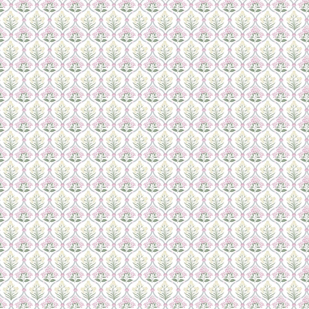 Yellow Blossom, 100% Cotton Double Size Bedsheet, 186 TC