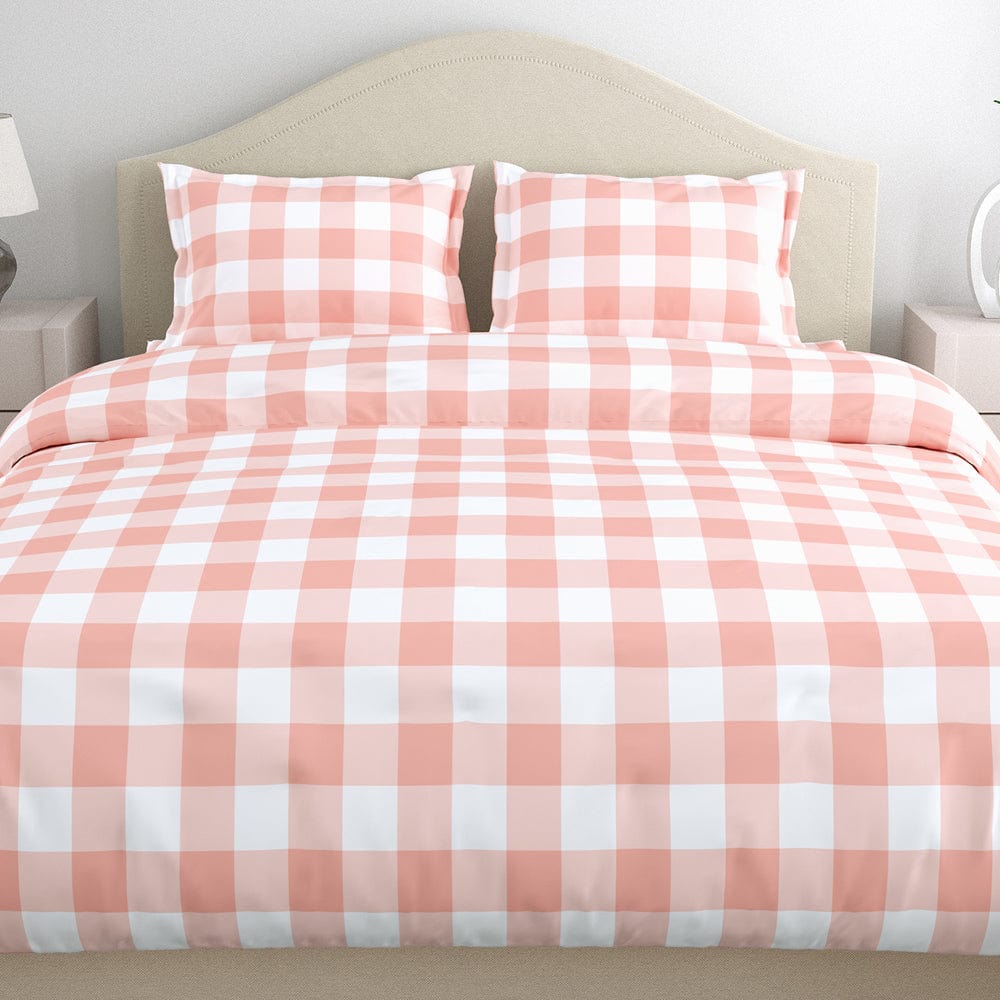 Cottage Core Blush 100% Cotton Bedsheet, 186 TC
