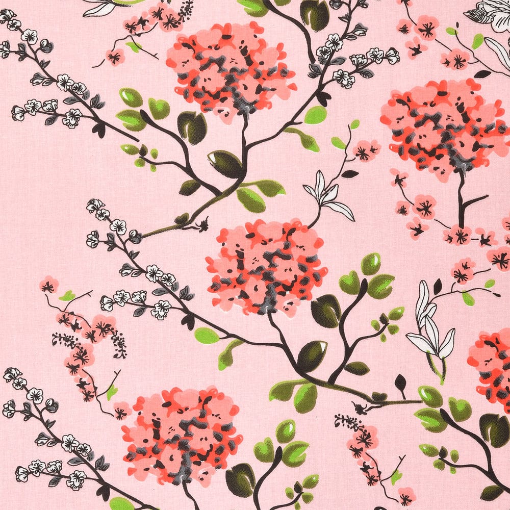 Victorian Summer Dream, 100% Cotton Double Size Bedsheet, 186 TC