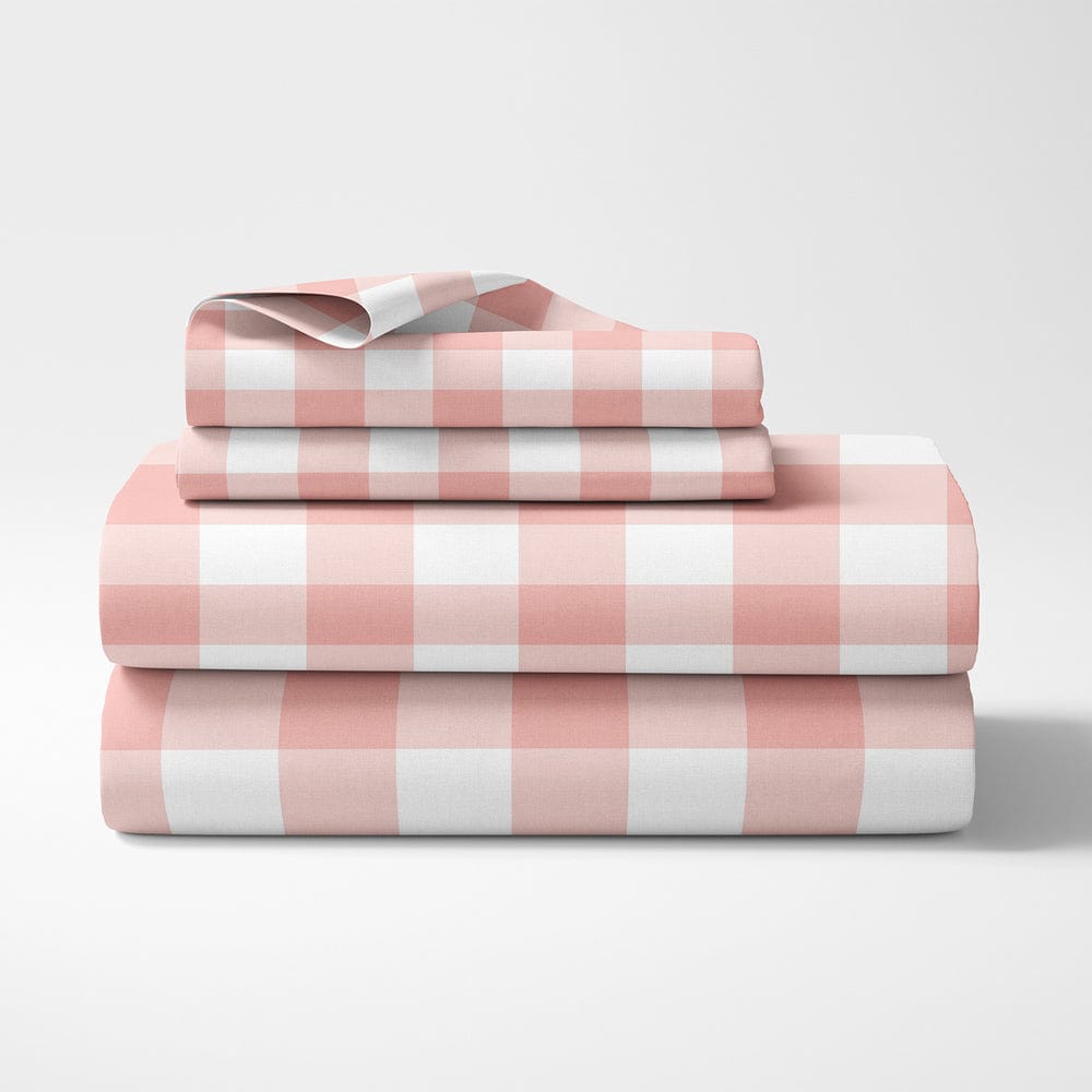 Cottage Core Blush 100% Cotton Bedsheet, 186 TC