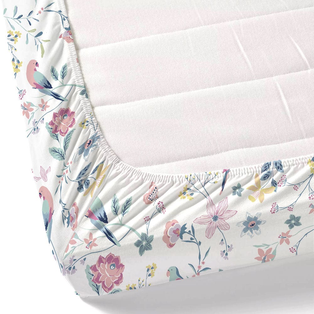 Exotic Wings, 100% Cotton Bedsheet, 186 TC