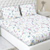 Exotic Wings, 100% Cotton King Bedsheet, 186 TC