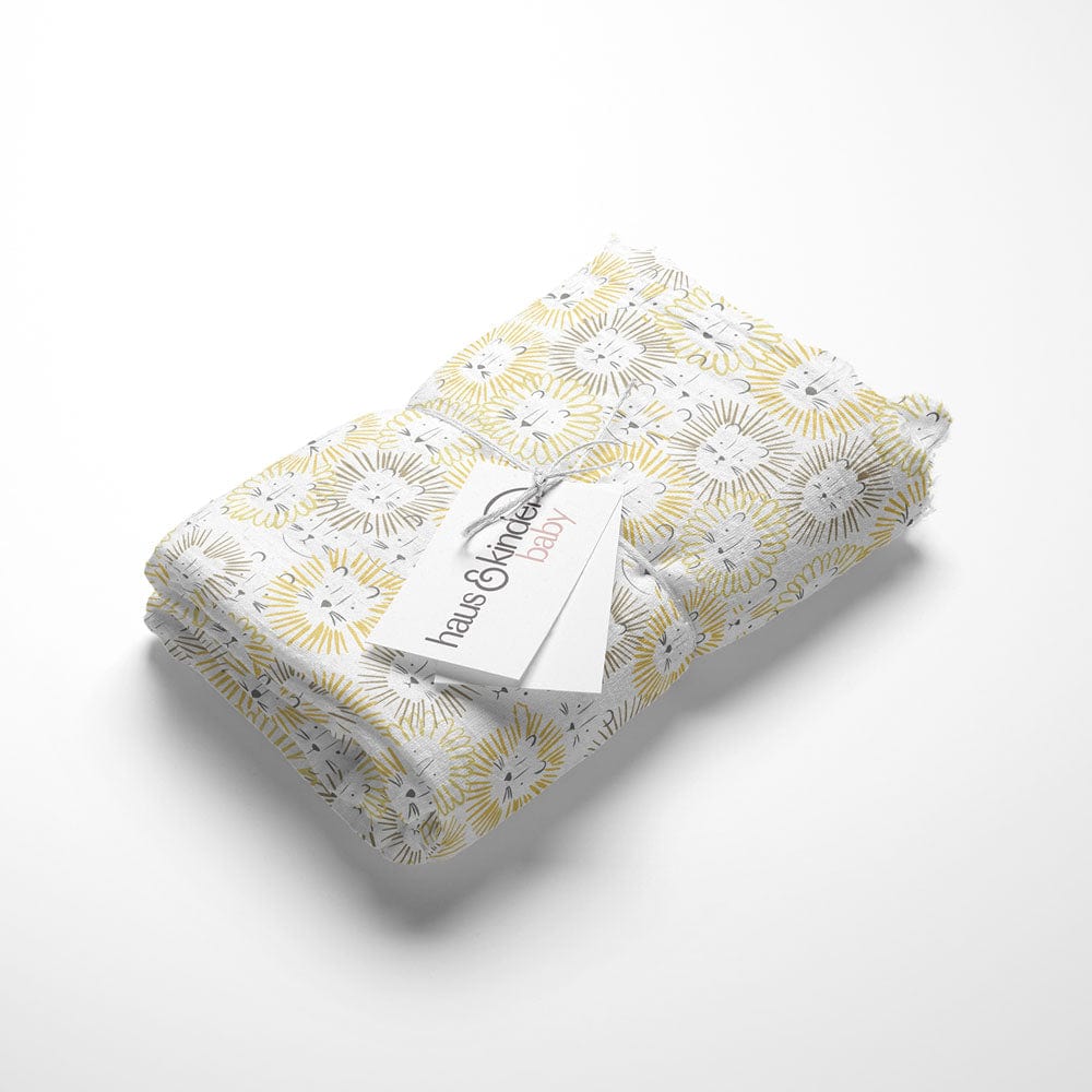 Wildlife wonder Collection 100% Cotton Muslin Swaddle Pack Of 3
