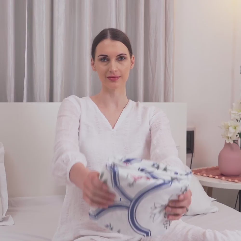 Classic Trells, 100% Cotton King Size Bedsheet, 186 TC