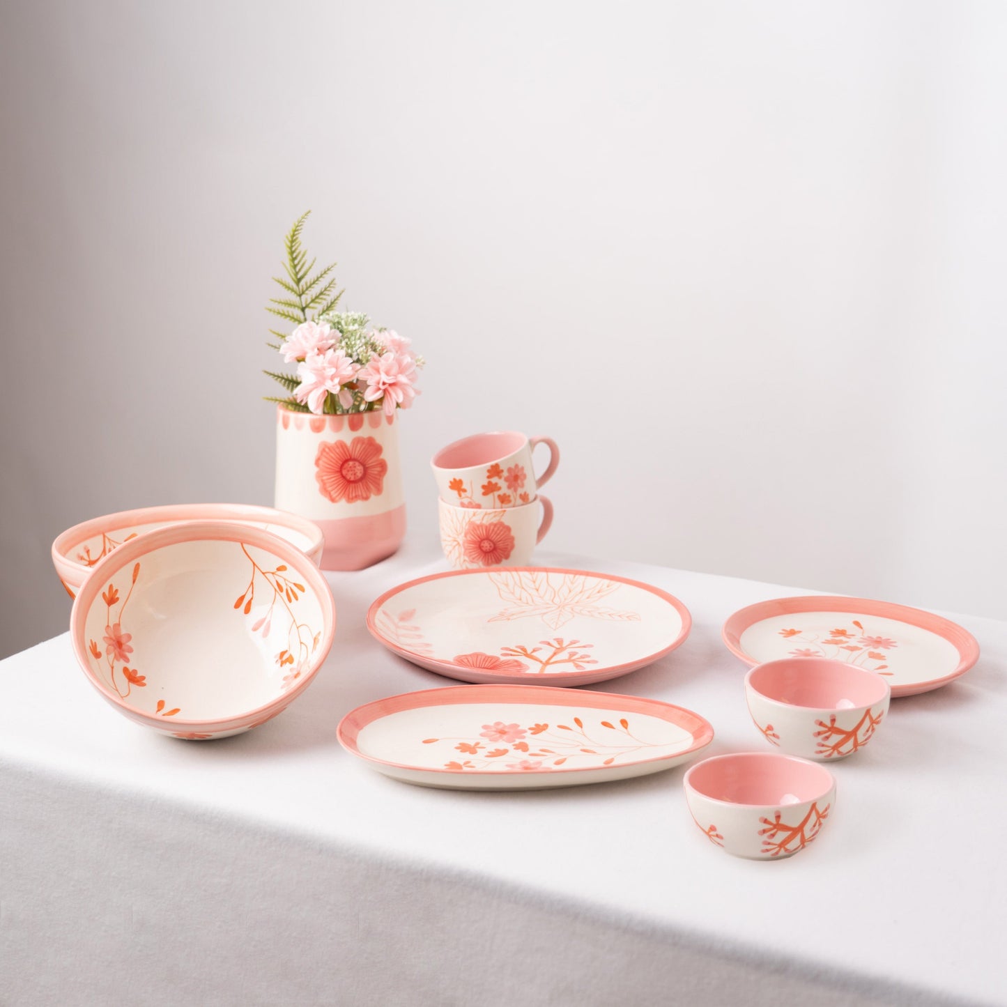 Blush & Briar Hand Painted Dinner Plate