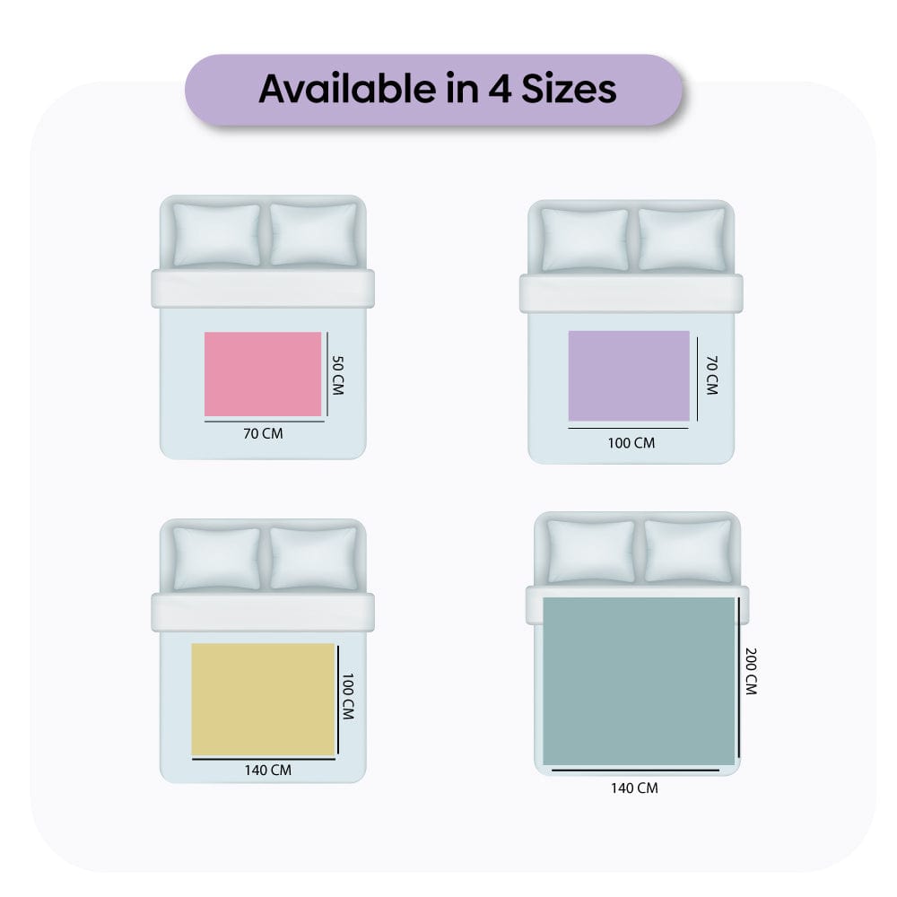 Waterproof Quick Dry Sheet for Baby, Navy Blue