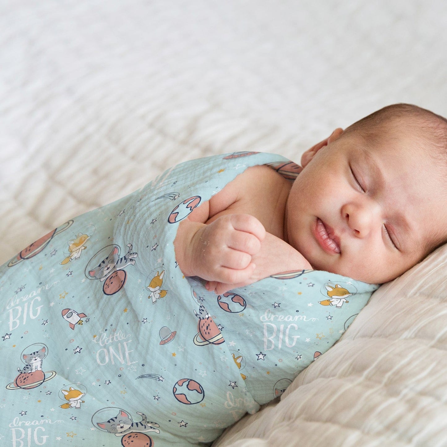 Nautical Collection 100% Cotton Muslin Swaddle Pack Of  5