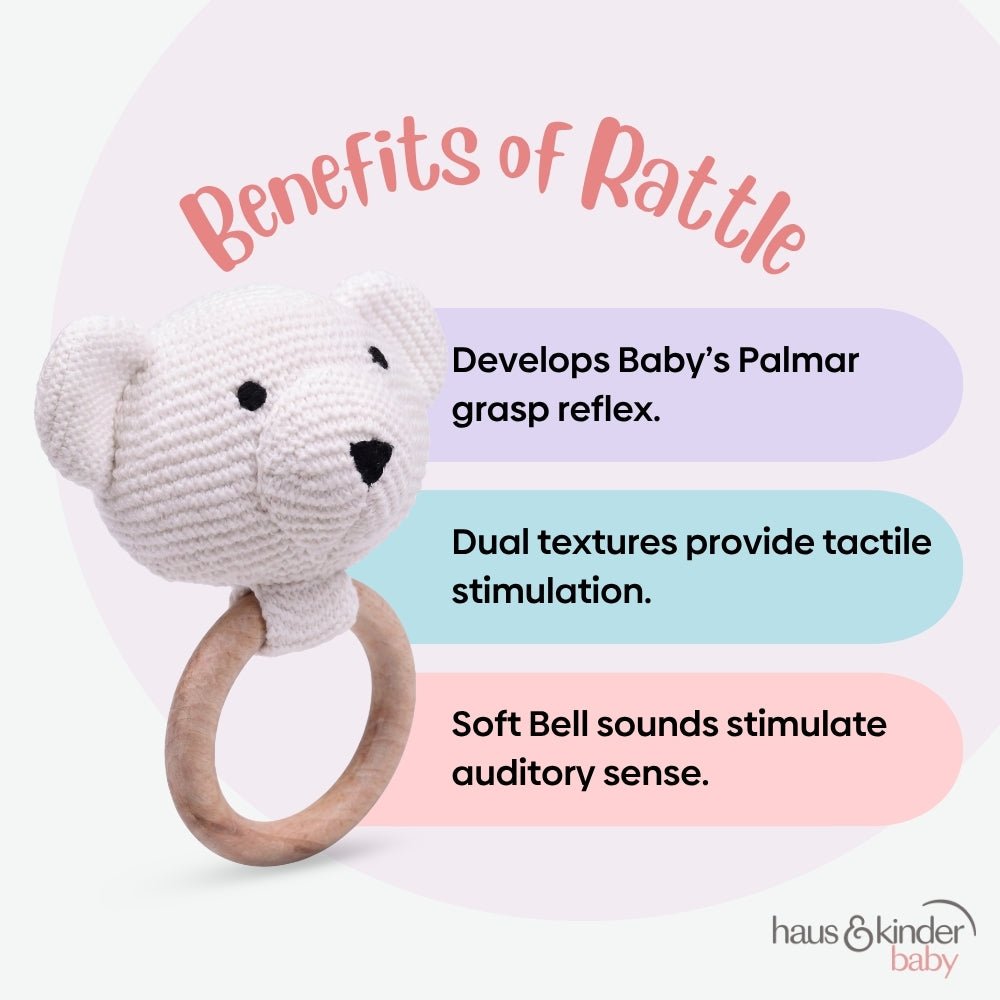 Teether- Muffin, White - Toys | haus & kinder
