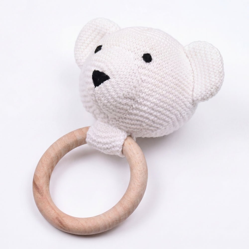 Teether- Muffin, White - Toys | haus & kinder