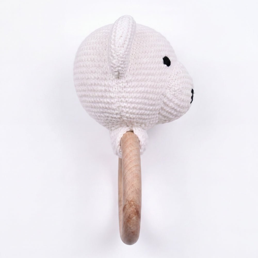 Teether- Muffin, White - Toys | haus & kinder