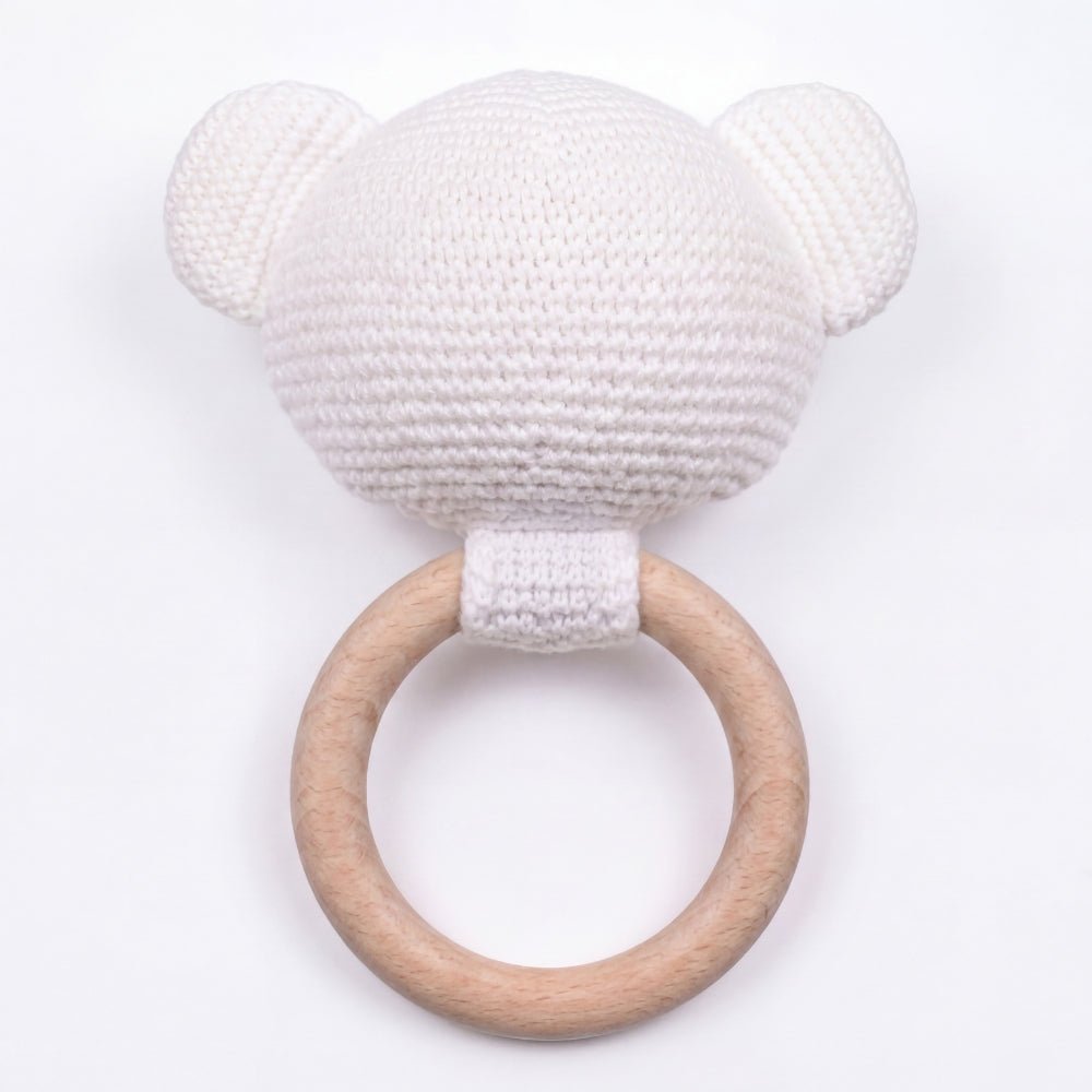 Teether- Muffin, White - Toys | haus & kinder