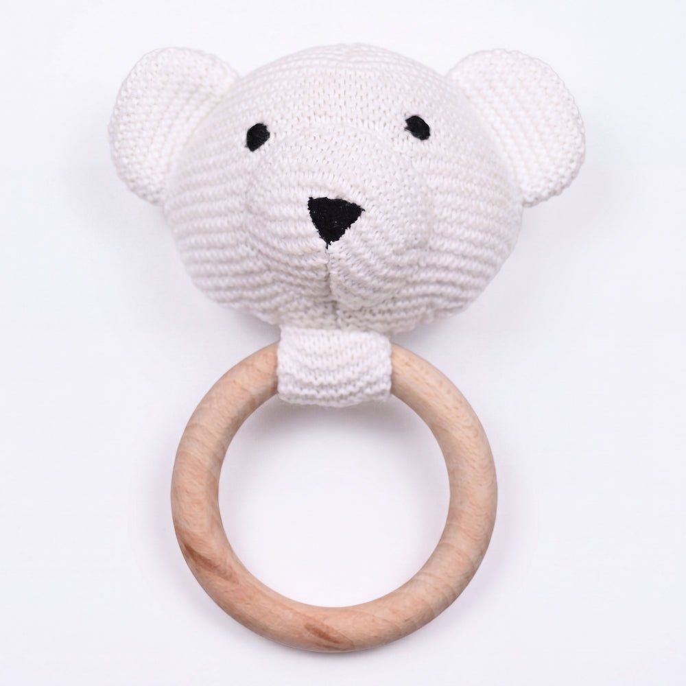 Teether- Muffin, White - Toys | haus & kinder