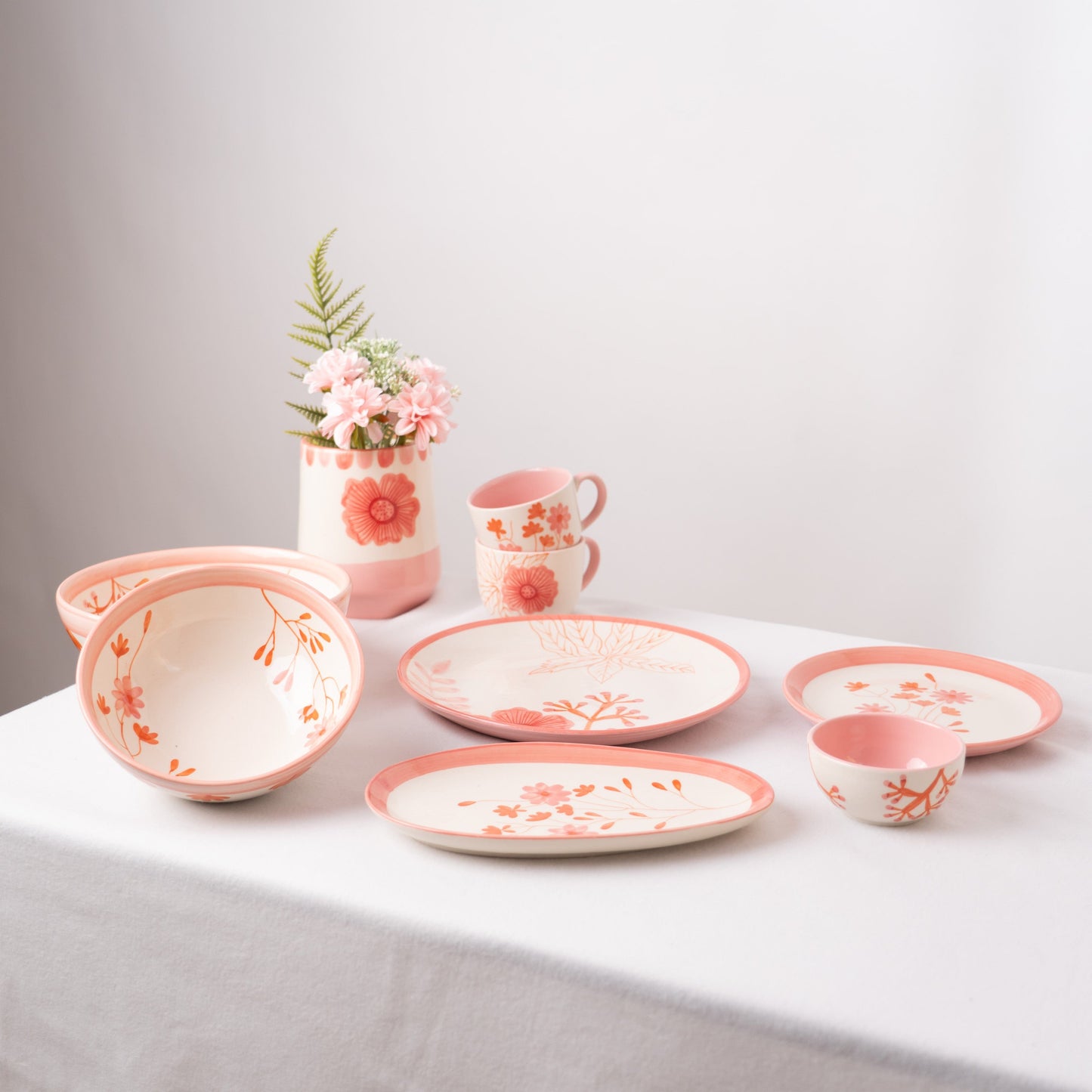 Blush & Briar Hand Painted Set of 2