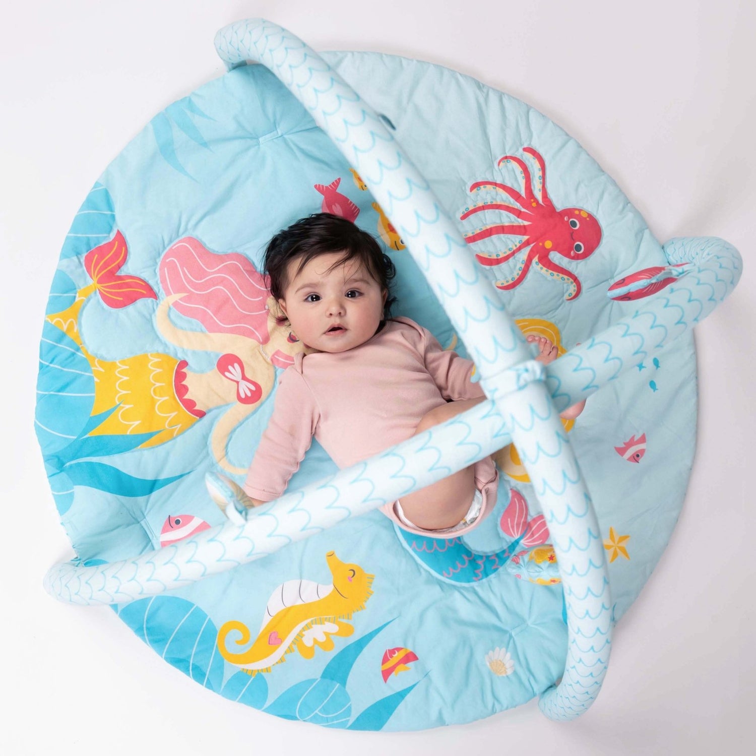 Into the Ocean Baby Activity Gym with set of 5 rattles - Play Gym | haus & kinder