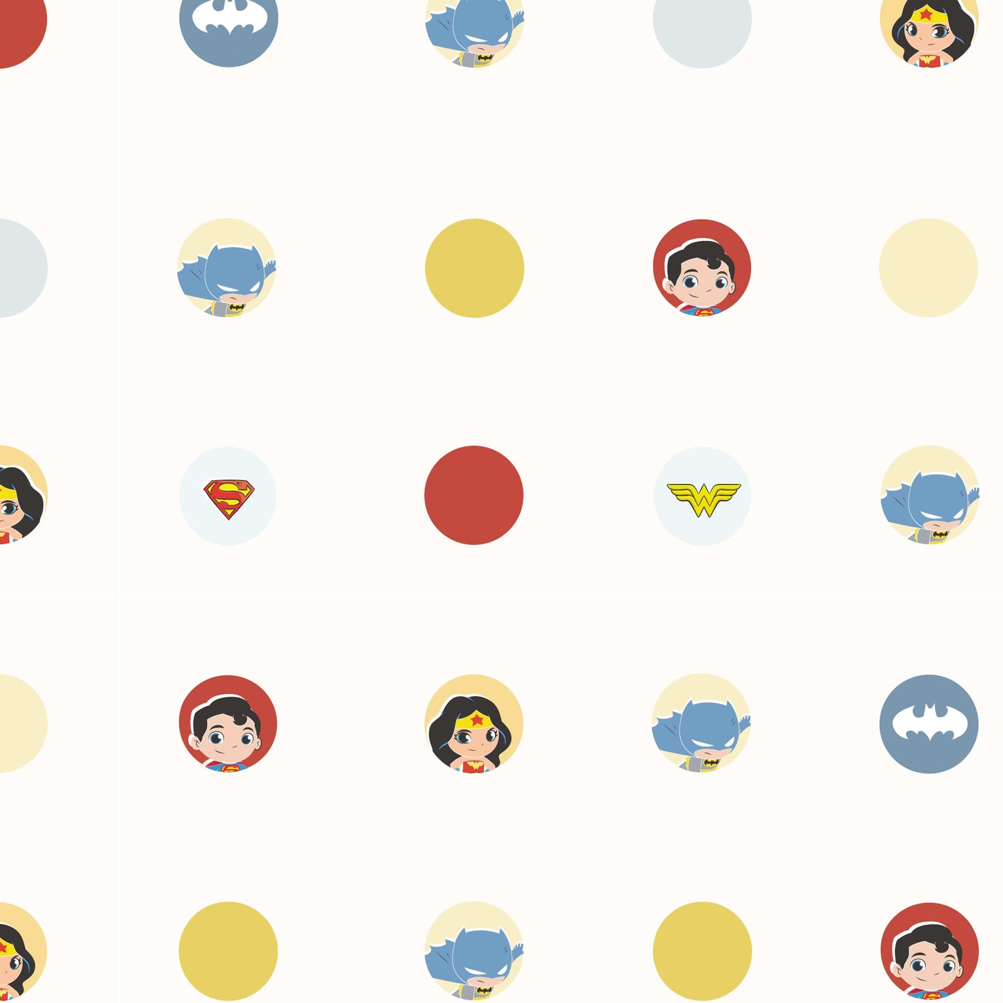 Batman Trio Superhero Single Bedsheet 100% Cotton 186 TC for Kids, White