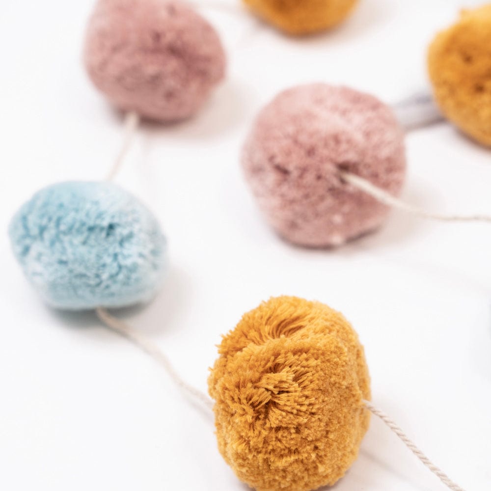 Pom Pom - Crib/Cot Bunting ,Multicolor