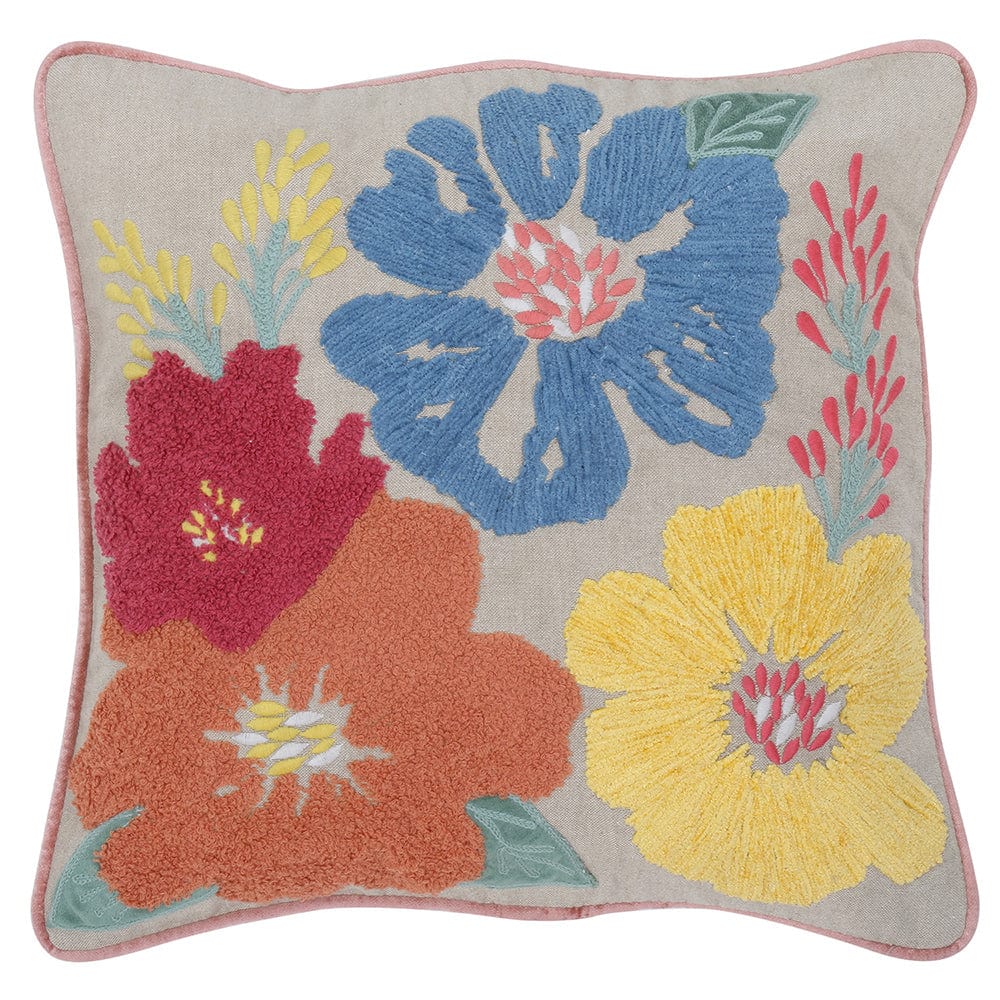 Embroidered Cushion Cover