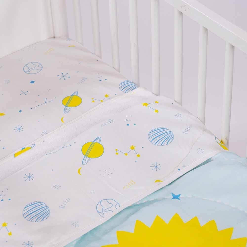 SpaceWalk 100% cotton Bed in a Bag Pack of 5 - Bedding Set | haus & kinder