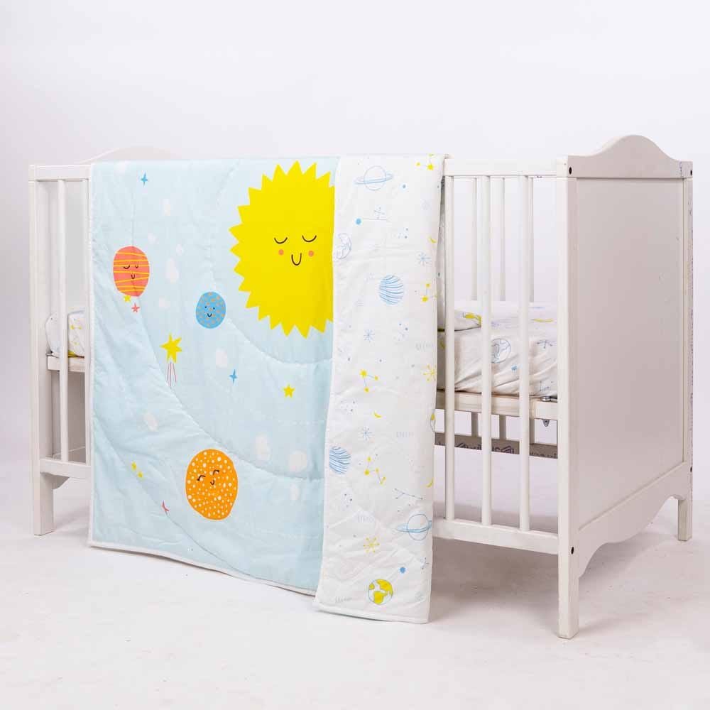 SpaceWalk 100% cotton Bed in a Bag Pack of 5 - Bedding Set | haus & kinder