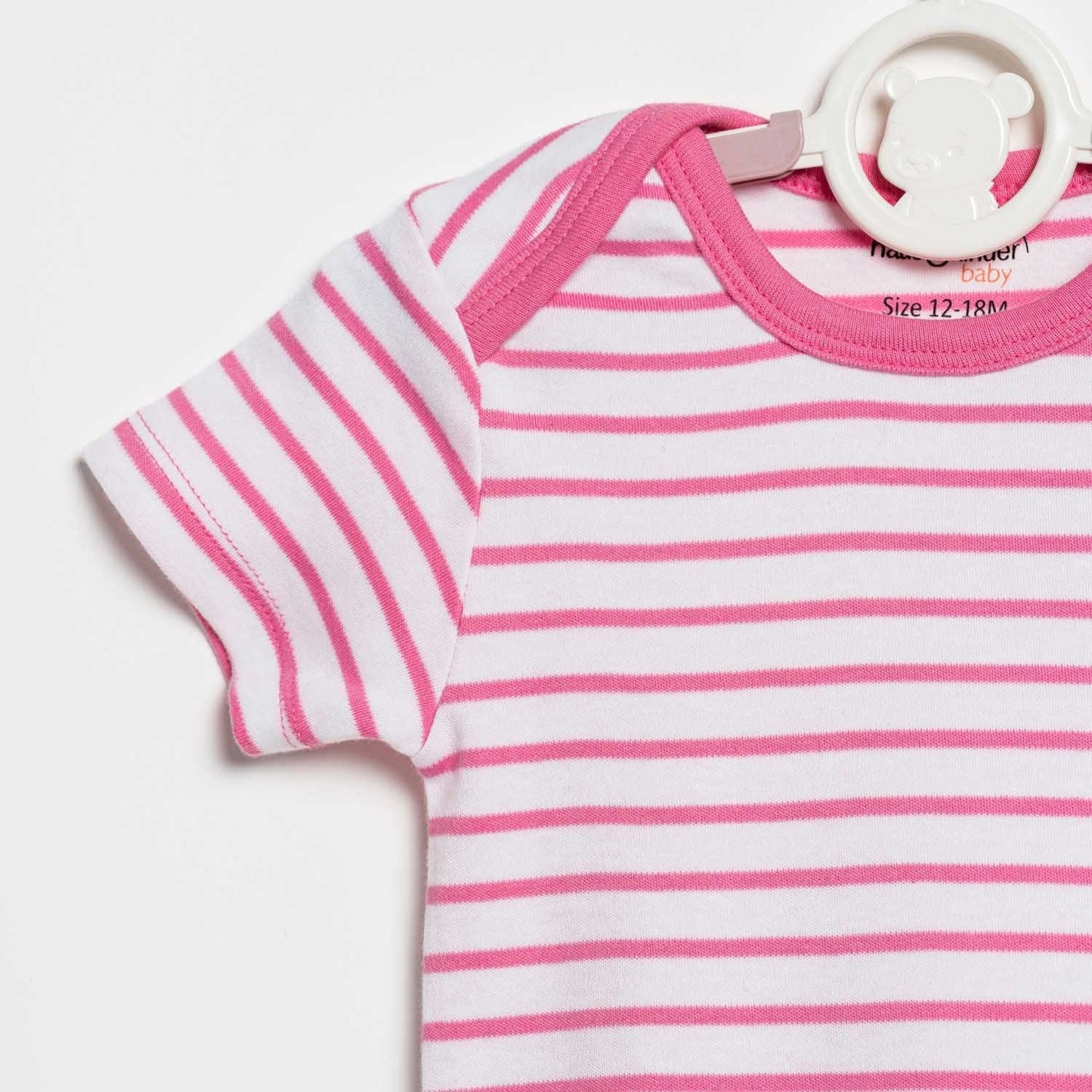 Baby Girl Pink Blush Short Sleeve Onesies Pack of 2 Collection