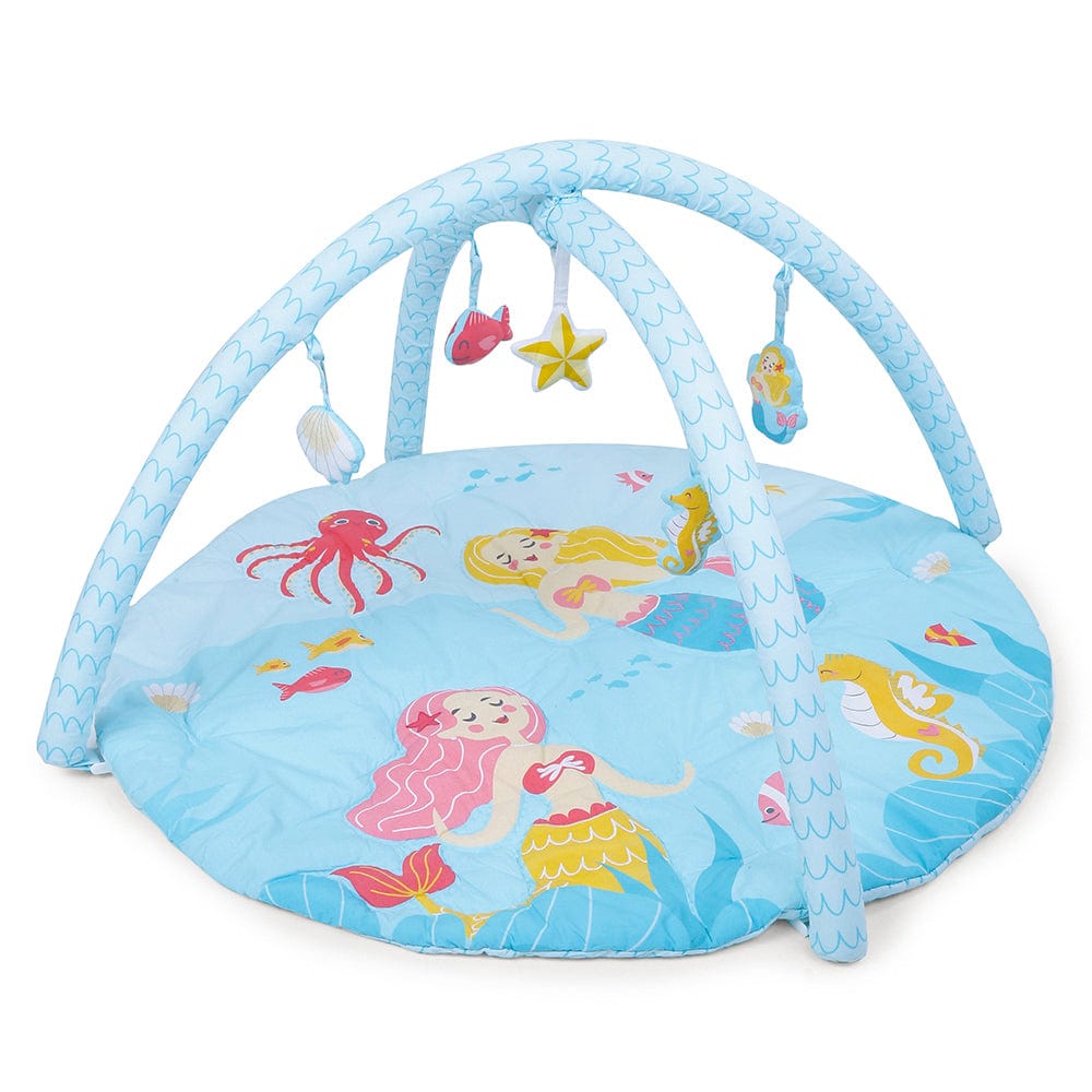 Into the Ocean Baby Activity Gym with set of 5 rattles