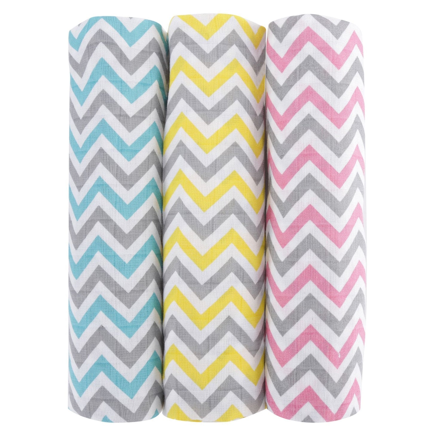 Muslin Swaddles, Pack Of 3