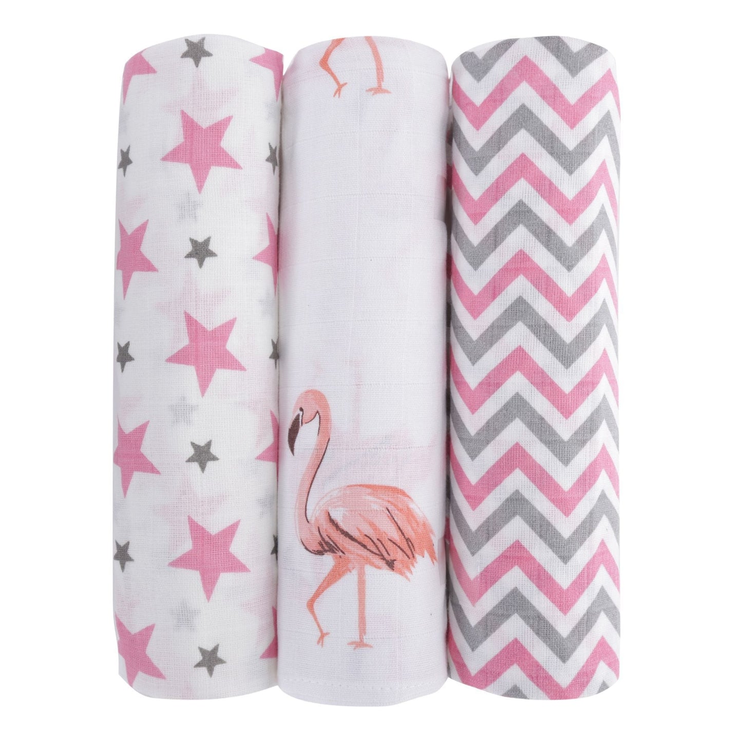 Muslin Swaddles, Pack Of 3