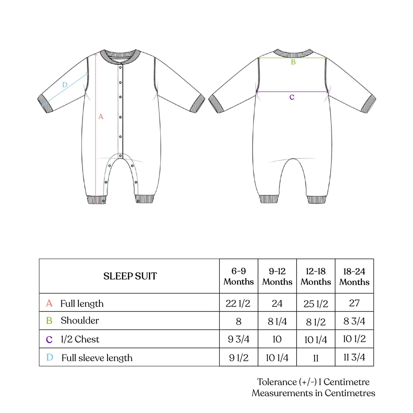 Butterfly fly away Unisex sleepsuit, Multicolor