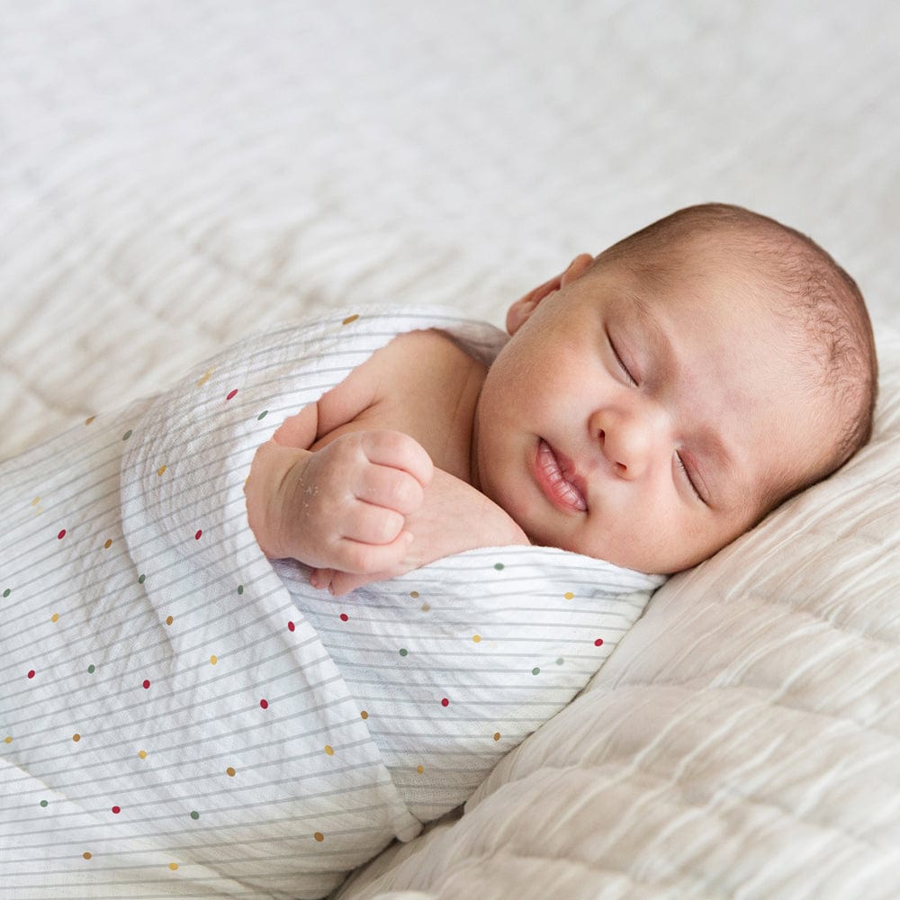 Jungle Safari Collection 100% Cotton Muslin Swaddle Pack Of 4 (Woodland, Elephant, Lion, Dot)