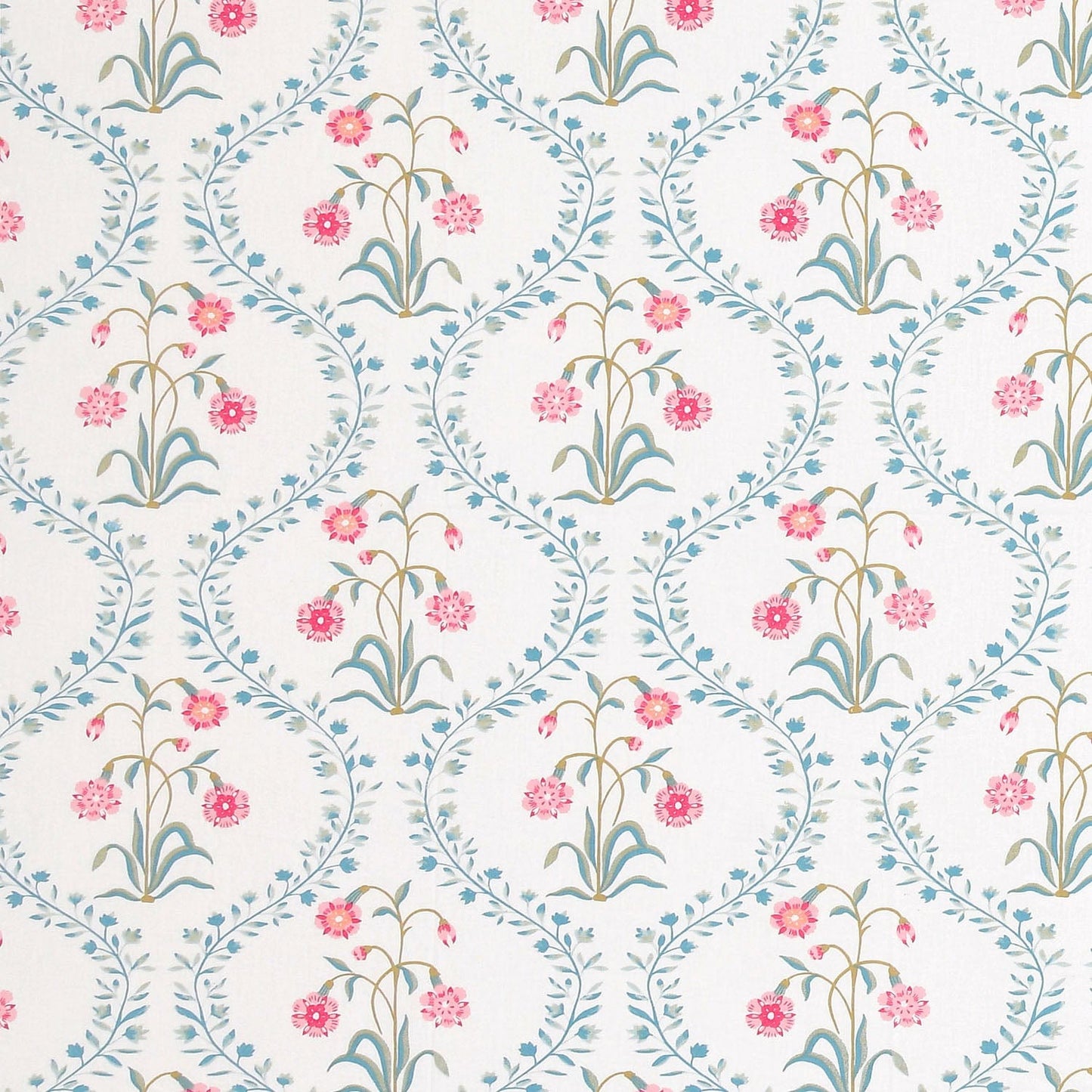 The Pink blossom 100% Cotton Double Size Bedsheet, 186 TC