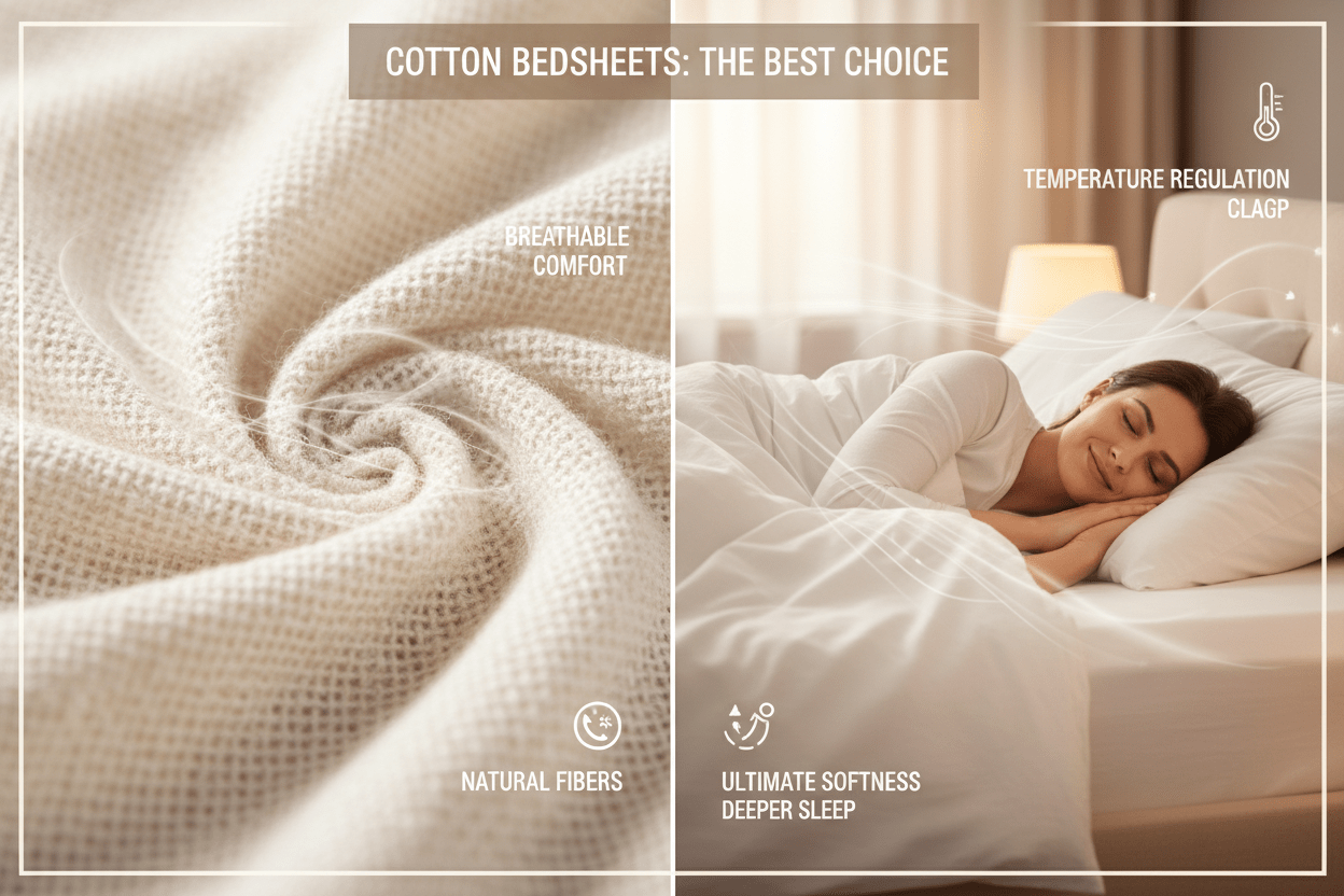 Why Cotton Bedsheets Are the Best Choice for Comfortable Sleep? - haus & kinder