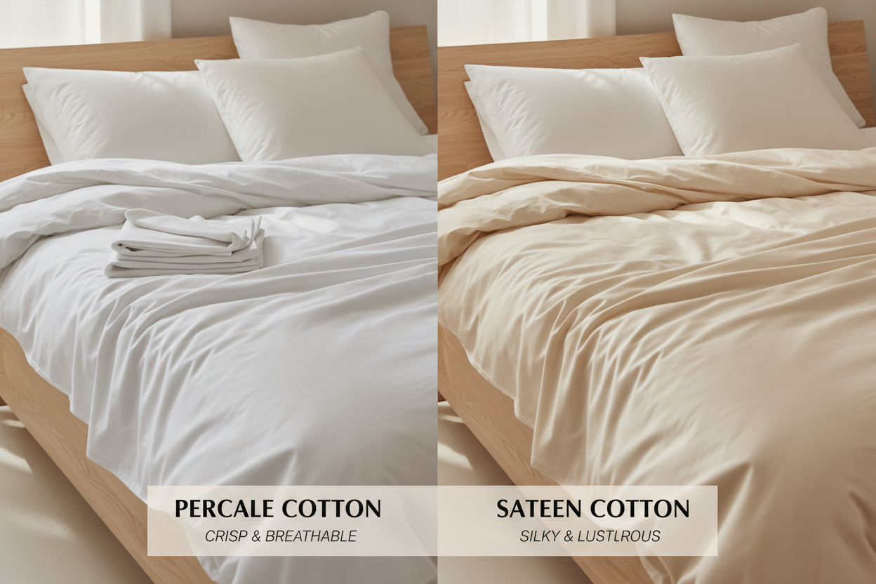 Percale vs Sateen Bedsheets: Which One Should You Choose?