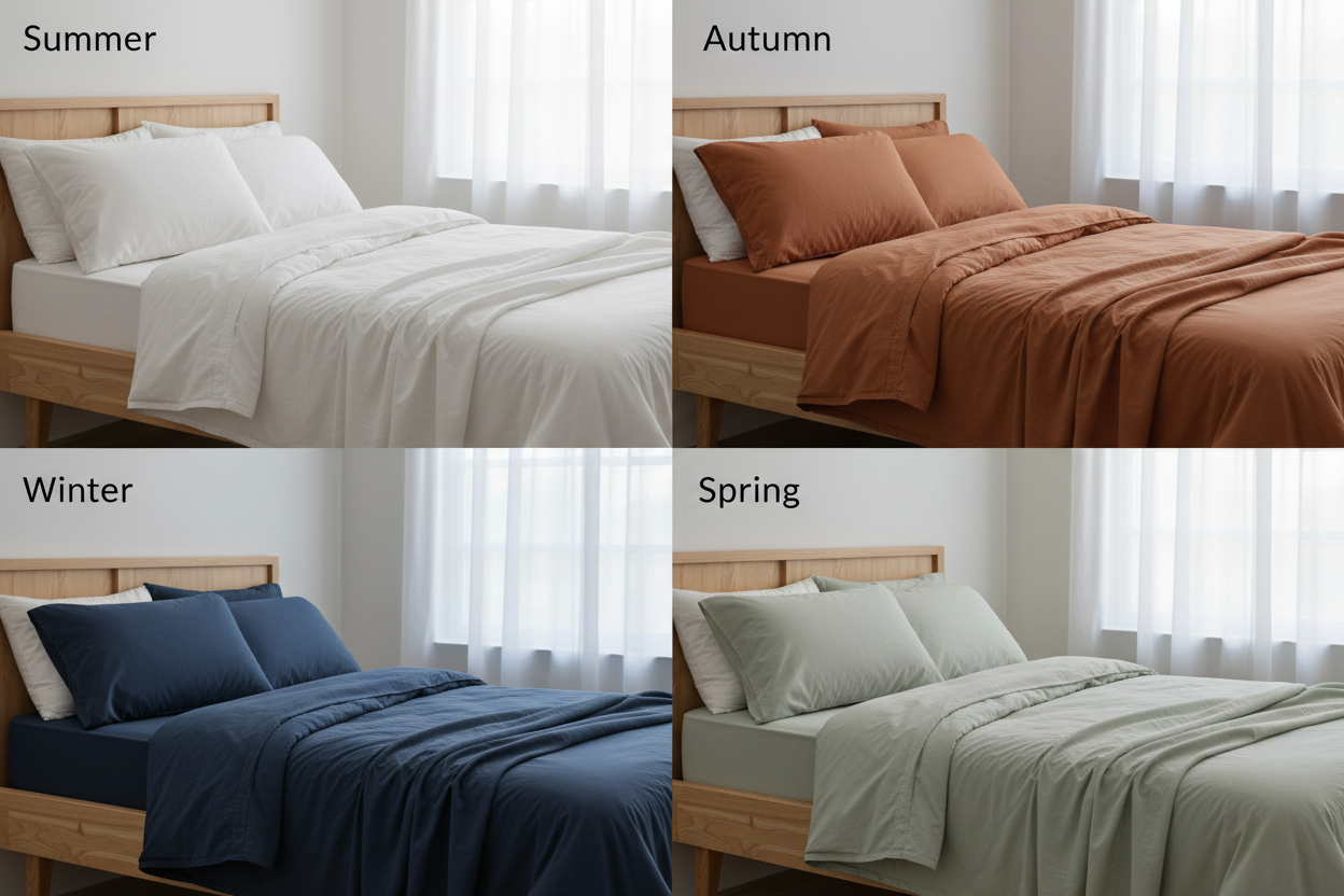 How to Choose the Perfect Cotton Bedsheet for Every Season