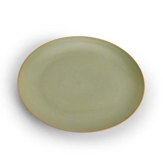 Thyme Mist Side Plate- Green