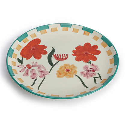 Soft Embrace Dinner Plate, Multicolor
