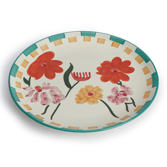 Soft Embrace Dinner Plate, Multicolor