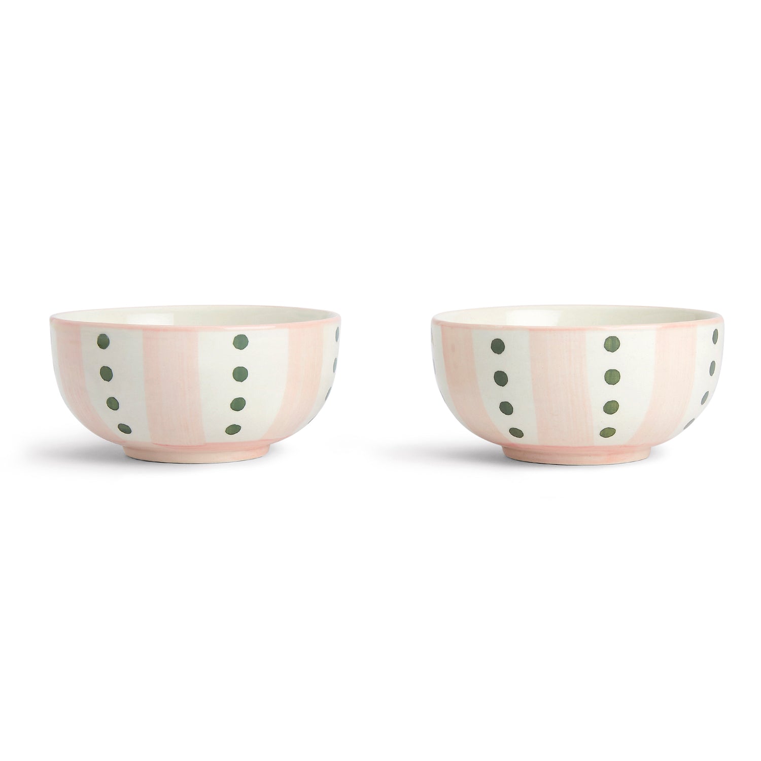 VM Ceramic Hand painted Small Bowl, Set of 2