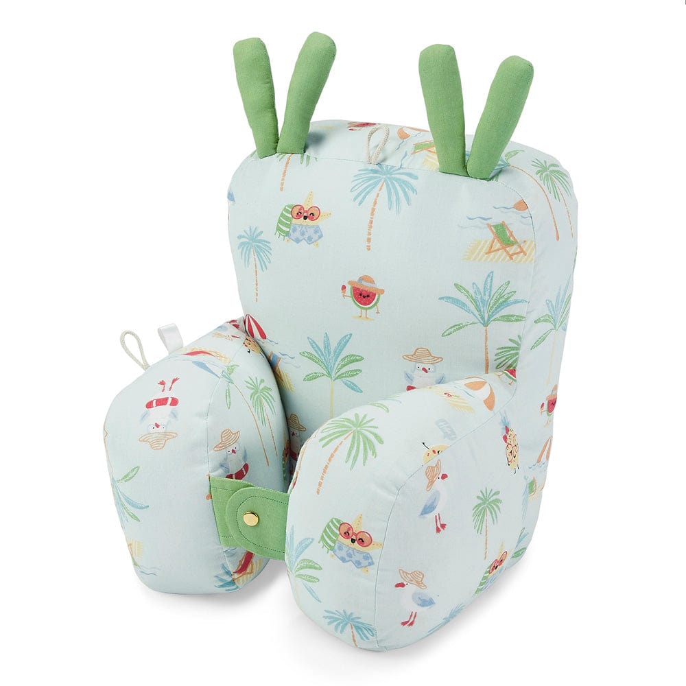 Sunny Citrus Splash 100%Cotton Pram Pillow cum Baby Seat 6-9 months