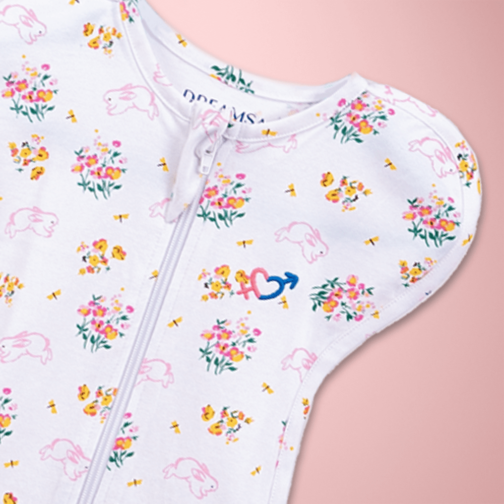 H&K Dreamsack Snug Swaddle, Magical Garden. Size (0-3months) Pack of 2