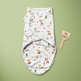 Dreamsack Easy Wrap Swaddle, Woodland Animal, (0-3 months)