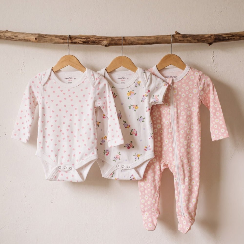First Bloom 3-Piece Everyday Essentials Set - Baby Essentials | haus & kinder
