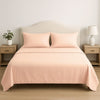 Tencel 300 TC King Flat Bedsheet- Blush Dusk