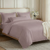 Tencel 300 TC King Flat Bedsheet- Lavender Fog
