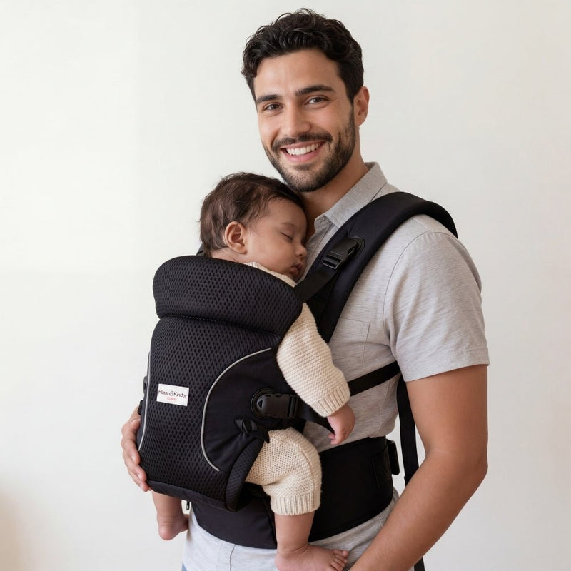 Kangaroo Nest 2-1 Baby Carrier, (6–36 Month) - 2 in 1 Baby Carrier | haus & kinder