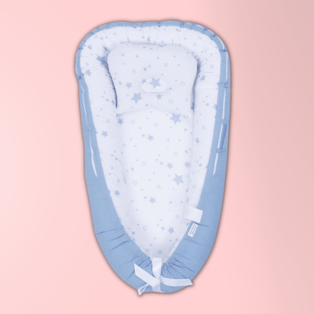 Go Little Rockstar Baby Sleeping Nest, Portable Adjustable Newborn Crib Bassinet, 0-24 Months