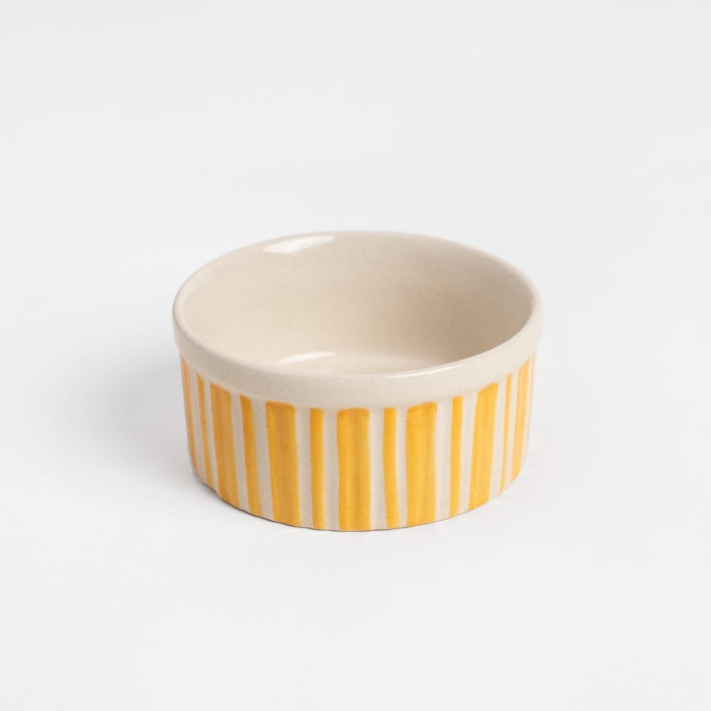 Roman Stripe Ramekin, set of 4