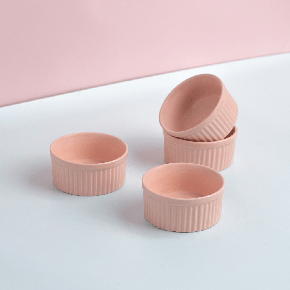 Pinkclay Ceramic Ramekin, Set of 4